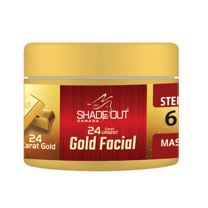 24k gold facial mask - shadeout